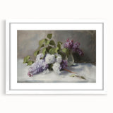 Modern Canvas & Framed Prints - Elegant Floral Living Room Wall Art
