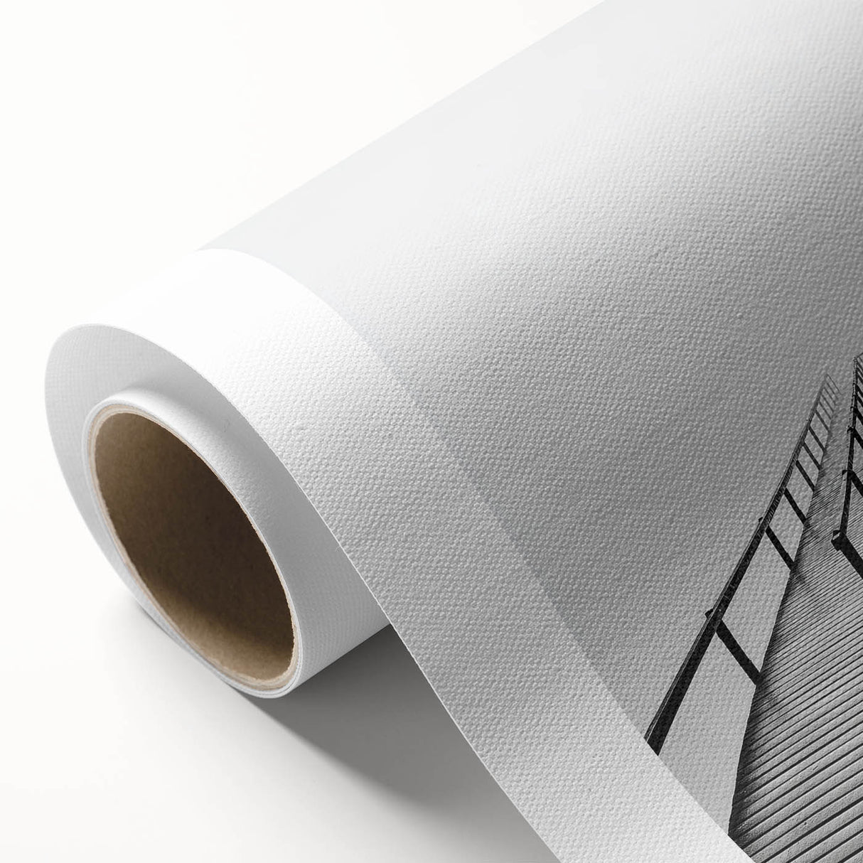 Minimalist Black & White Pier Office Wall Art – Modern Décor