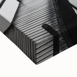 Minimalist Black & White Pier Office Wall Art – Modern Décor