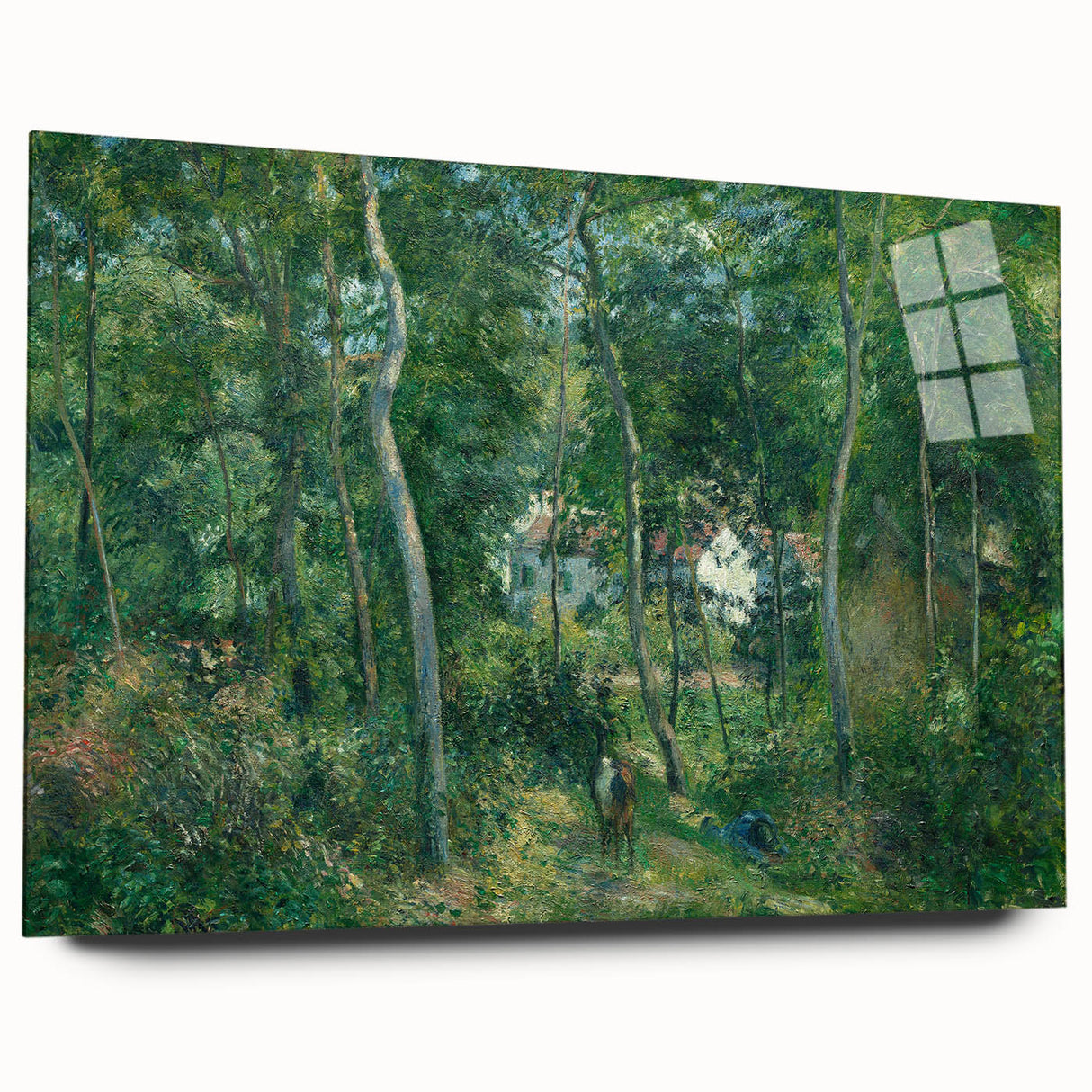 Impressionist Forest Scene - Edge of the Woods by Camille Pissarro Print