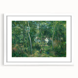 Impressionist Forest Scene - Edge of the Woods by Camille Pissarro Print
