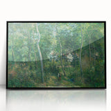 Impressionist Forest Scene - Edge of the Woods by Camille Pissarro Print