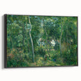 Impressionist Forest Scene - Edge of the Woods by Camille Pissarro Print