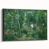 Impressionist Forest Scene - Edge of the Woods by Camille Pissarro Print