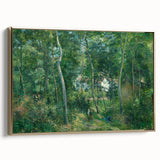 Impressionist Forest Scene - Edge of the Woods by Camille Pissarro Print