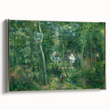 Impressionist Forest Scene - Edge of the Woods by Camille Pissarro Print
