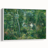Impressionist Forest Scene - Edge of the Woods by Camille Pissarro Print