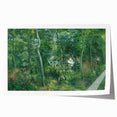 Impressionist Forest Scene - Edge of the Woods by Camille Pissarro Print