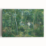 Impressionist Forest Scene - Edge of the Woods by Camille Pissarro Print