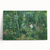 Impressionist Forest Scene - Edge of the Woods by Camille Pissarro Print
