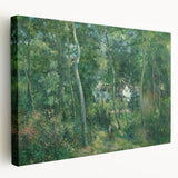 Impressionist Forest Scene - Edge of the Woods by Camille Pissarro Print