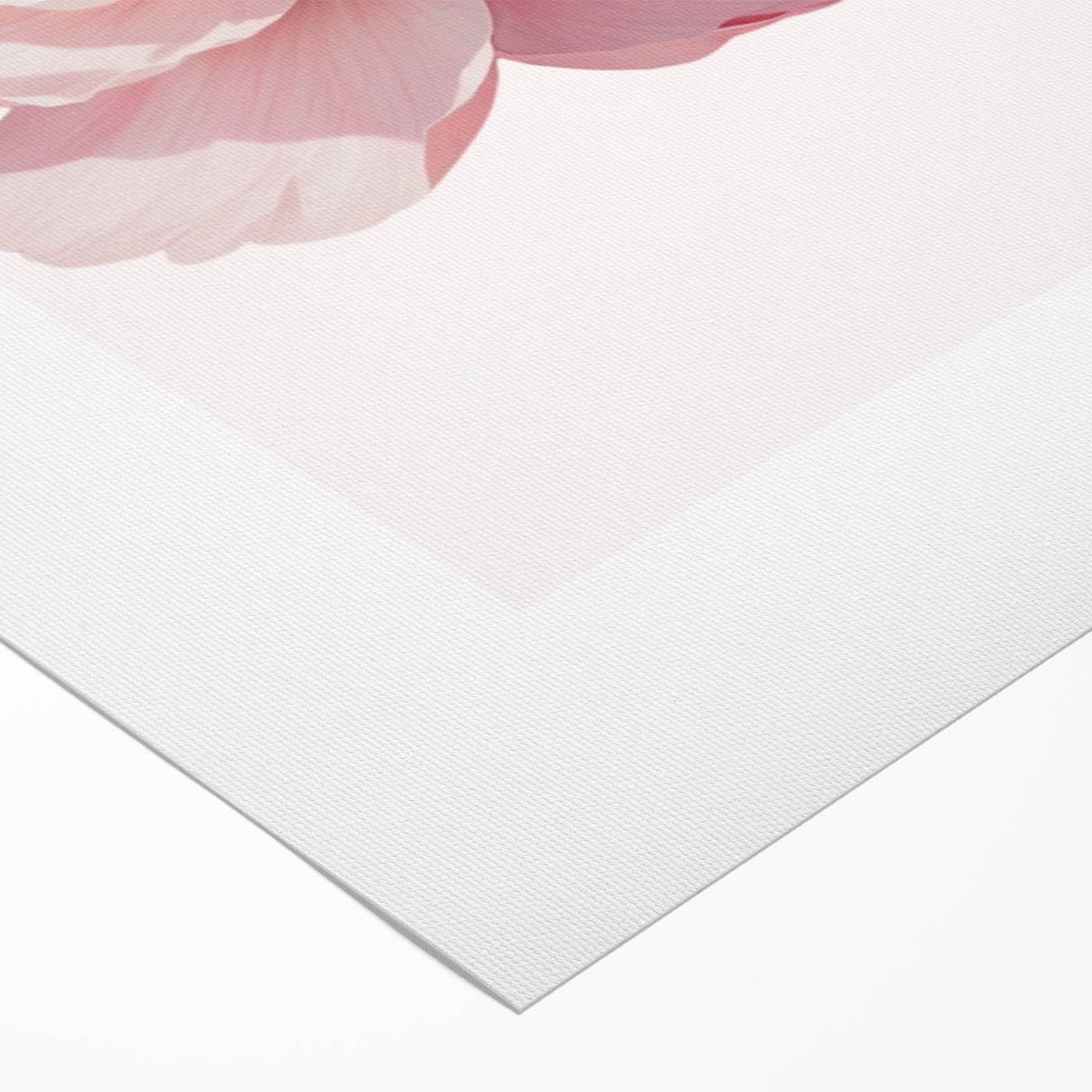 Blush Pink Peony Floral Print - Nursery Wall Art for Girls