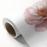 Blush Pink Peony Floral Print - Nursery Wall Art for Girls