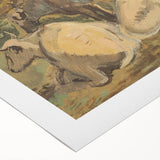 Pastoral Cows Modern Wall Art - Tranquil Contemporary Decor for Living Rooms