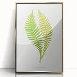 Polypodium Fern Realism Art Print - Edward Lowe Botanical Wall Decor