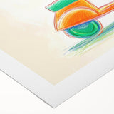 Boys Room Wall Art - Hand-Drawn Scooter Kids Wall Art Prints