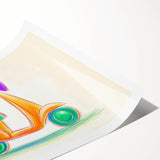 Boys Room Wall Art - Hand-Drawn Scooter Kids Wall Art Prints