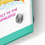 STEM Learning Wall Art - Inspiring Knowledge Poster for Kids