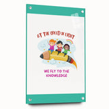 STEM Learning Wall Art - Inspiring Knowledge Poster for Kids