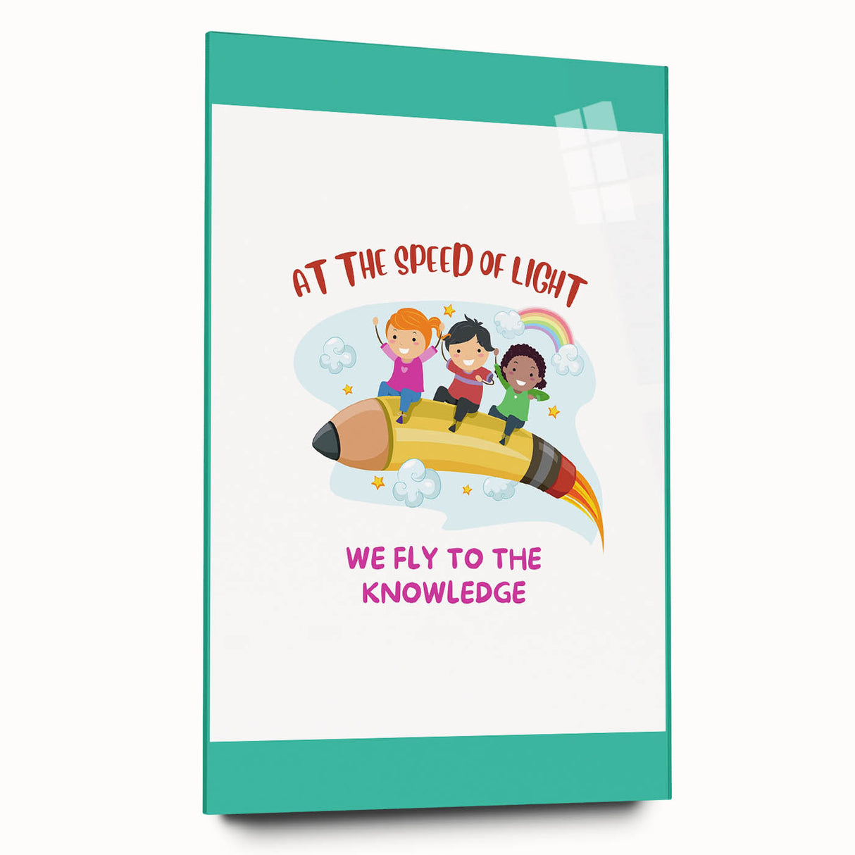 STEM Learning Wall Art - Inspiring Knowledge Poster for Kids