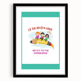 STEM Learning Wall Art - Inspiring Knowledge Poster for Kids