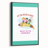 STEM Learning Wall Art - Inspiring Knowledge Poster for Kids