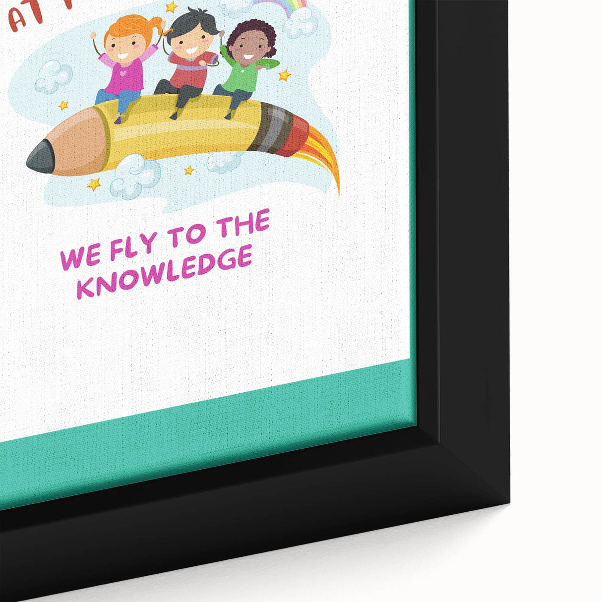 STEM Learning Wall Art - Inspiring Knowledge Poster for Kids