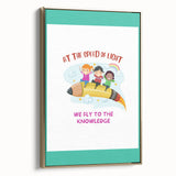 STEM Learning Wall Art - Inspiring Knowledge Poster for Kids