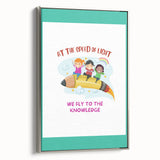 STEM Learning Wall Art - Inspiring Knowledge Poster for Kids