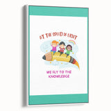 STEM Learning Wall Art - Inspiring Knowledge Poster for Kids