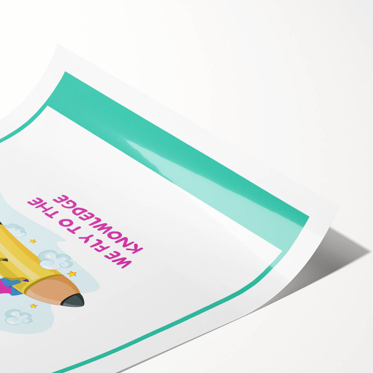 STEM Learning Wall Art - Inspiring Knowledge Poster for Kids
