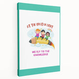 STEM Learning Wall Art - Inspiring Knowledge Poster for Kids