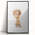 Quirky Orangutan Nursery Wall Art – Baby Room & Kids Jungle Decor