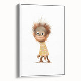 Quirky Orangutan Nursery Wall Art – Baby Room & Kids Jungle Decor