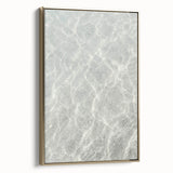 Landscape painting on framed canvas featuring a summer scene in muted earth tones, ideal for bedroom wall art.