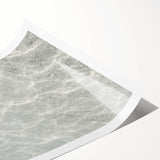 Extra large wall art featuring line art flowers in monochrome, printed on rolled canvas.