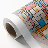 Piet Mondrian’s Oval Composition - Modern Abstract Wall Art Print