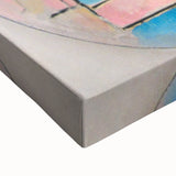 Piet Mondrian’s Oval Composition - Modern Abstract Wall Art Print