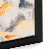 Modern Wall Art: Abstract Fish Watercolor with Soft Pastel Tones