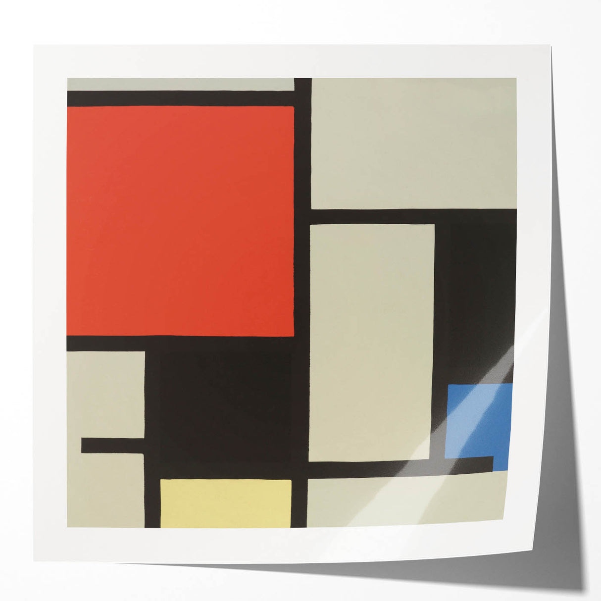 Modern Wall Art – Piet Mondrian’s "Composition" (1921)