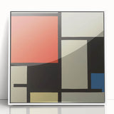 Modern Wall Art – Piet Mondrian’s "Composition" (1921)