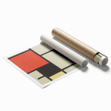 Modern Wall Art – Piet Mondrian’s "Composition" (1921)
