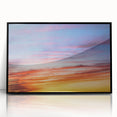 Sunset Sky Abstract Wall Art – Dynamic Colorful Cloud Photography