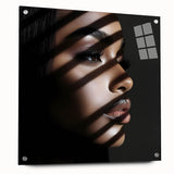 Light and Shadow – Expressive Emotive Photography Wall Portrait