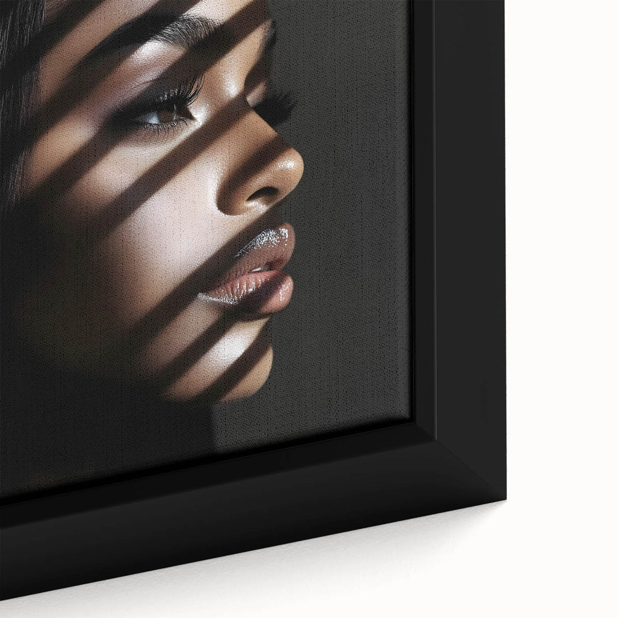 Light and Shadow – Expressive Emotive Photography Wall Portrait