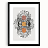 Contemporary Dining Art Pieces - Abstract Geometric Print
