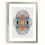 Contemporary Dining Art Pieces - Abstract Geometric Print