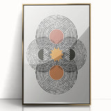 Contemporary Dining Art Pieces - Abstract Geometric Print
