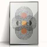 Contemporary Dining Art Pieces - Abstract Geometric Print