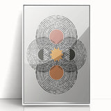 Contemporary Dining Art Pieces - Abstract Geometric Print